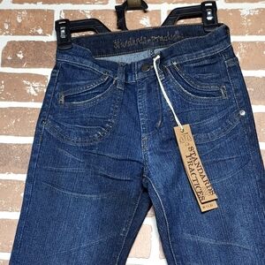 Womans Flared jeans standards & Practices bell bottom jeans size 1 x 32